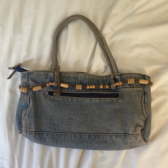 Vintage jean shoulder bag #vintage #denim - Picture 2 of 3